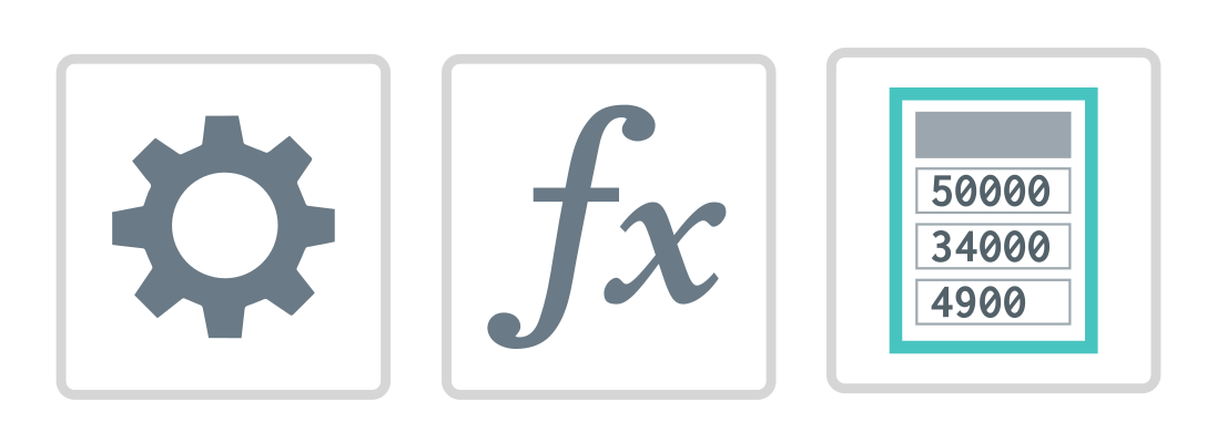 A square with the letter F on it.