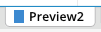 A blue button with the word Preview on it.