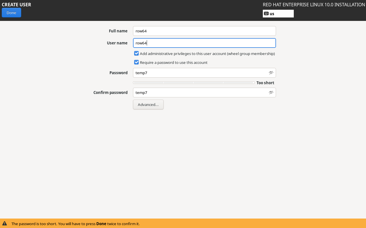 A screen with a password prompt.