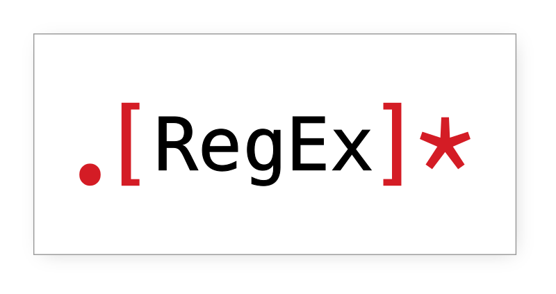 A green and white logo for RegEx.