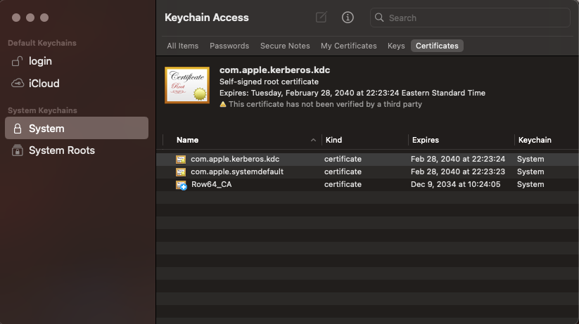 A computer screen displaying a certificate with the date of February 28, 2019.