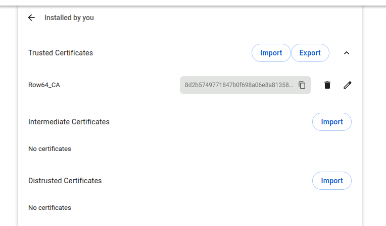A screenshot of a computer screen shows a certificate.