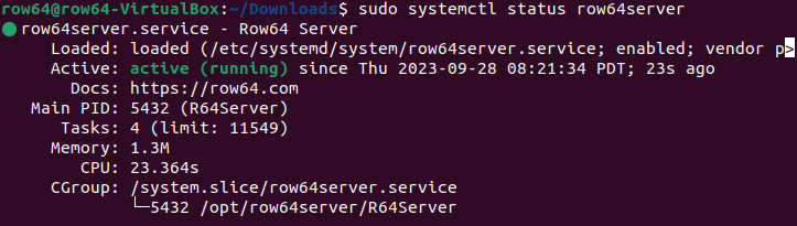A computer screen displaying a server with the date 2023-09-28.