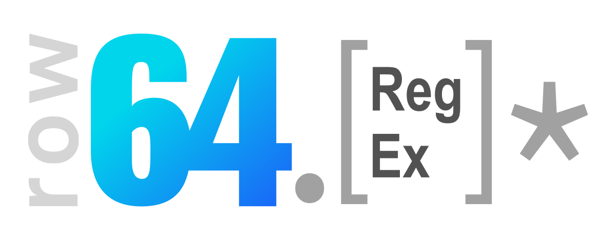 A blue and white logo for 44.
