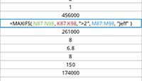 Spreadsheet Formulas