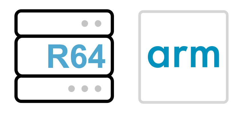 A blue and white logo for a company named Amr.