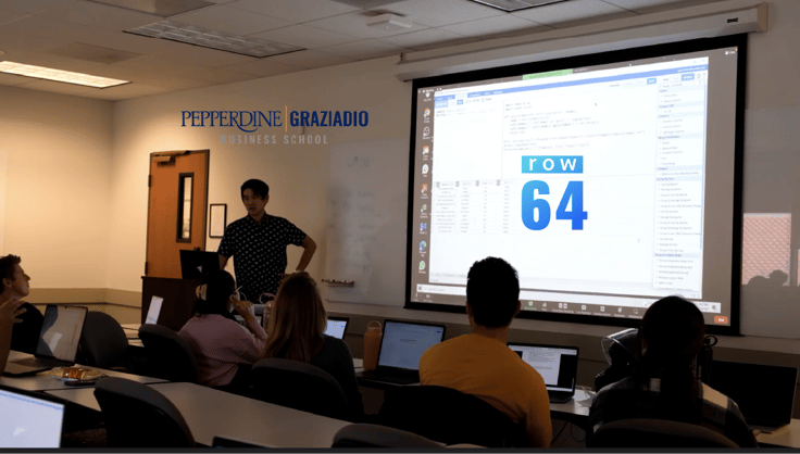 Pepperdine Graziadio Business School Students Pioneer Course