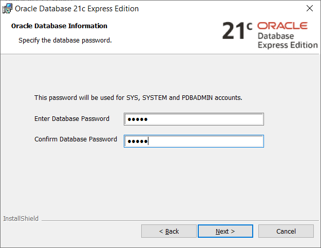 A screen with a password prompt and a button to create a new password.