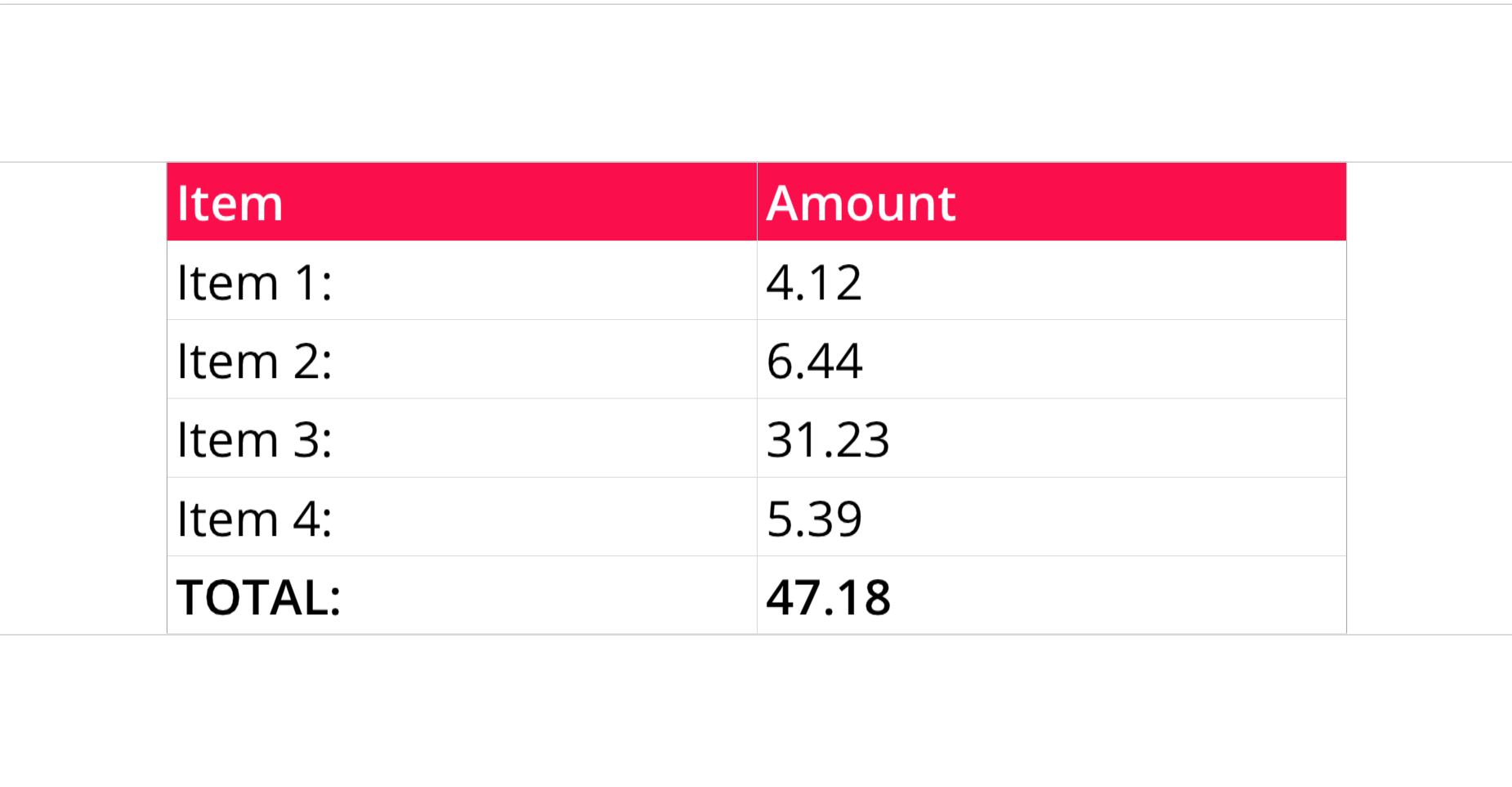A calculator shows the amount of 4.78.