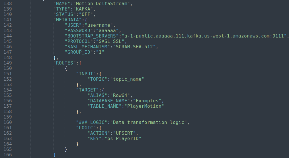 A computer screen displaying a list of topics.