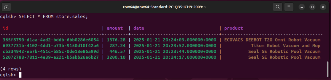 A computer screen displays a date and time.