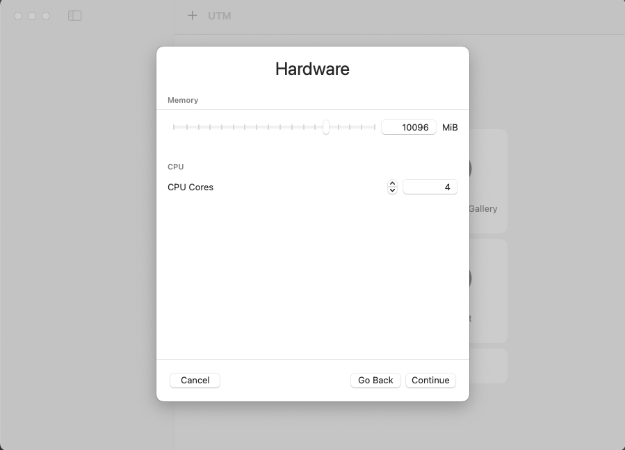 A computer screen displays a menu for a hard drive.